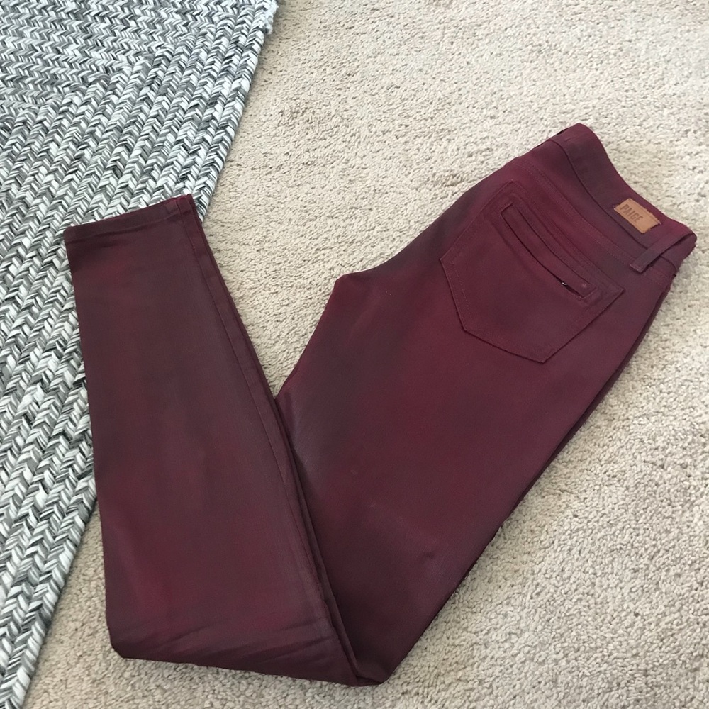 Faux leather jeans 👖